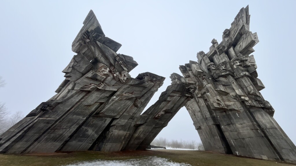 Monument Alfonsas Vincentas Ambraziūna, Litouwen