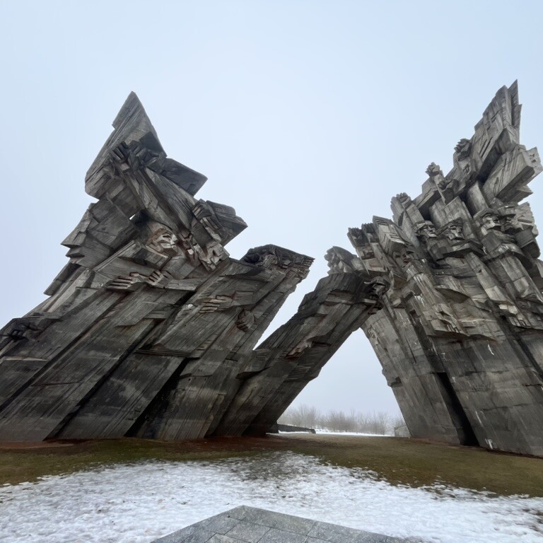 Monument Alfonsas Vincentas Ambraziūna, Litouwen