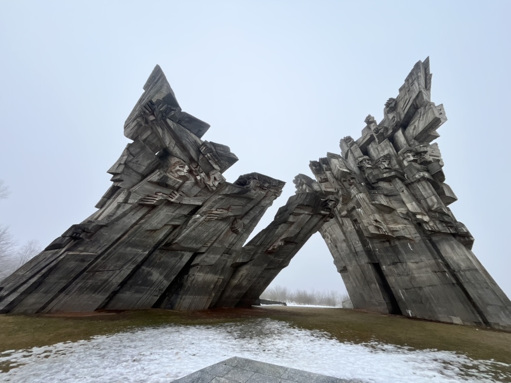 Monument Alfonsas Vincentas Ambraziūna, Litouwen